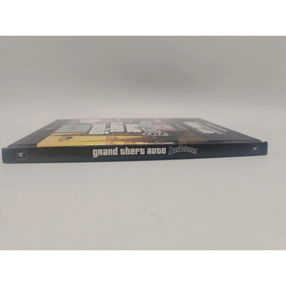 GTA San Andreas PC City Guide Manual Book Rockstar Games Map Guide
